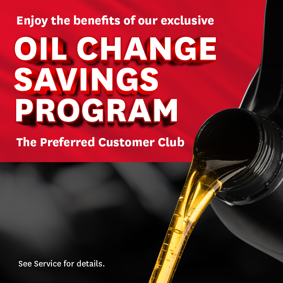 Oil Change Savings Program